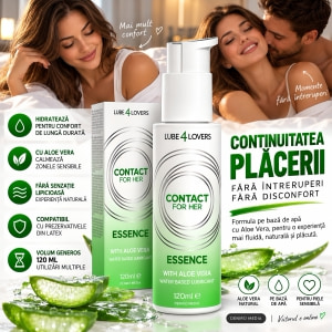 Lubrifiant Intim Essence pentru Piele Sensibilă 120 ml