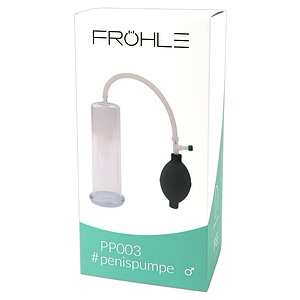 Frohle Pompa Vacuum Penis L, 250 Mbar, Transparent