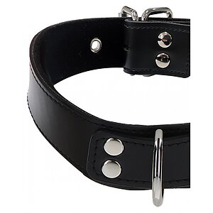 Guler Elegant Cu Inel În D Negru