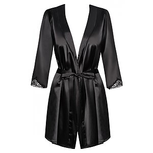 Halat Obsessive Satinia Negru L-XL