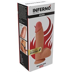 Hidden Desire Dildo Realist 16cm Silicon Dual