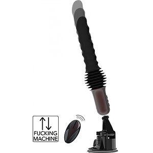 Hidden Desire Vibrator Anal cu Împingere Negru