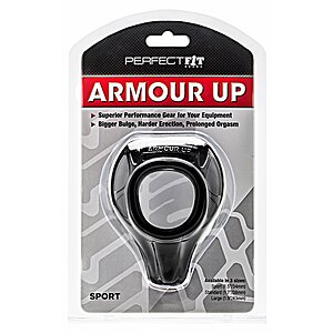 Inel Penis Armour Up Negru Thumb 1