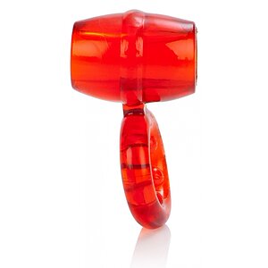 Inel Penis Dual Support Magnum Rosu Thumb 3