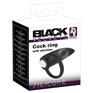 Inel Penis Finger Vibrator Negru Thumb 3