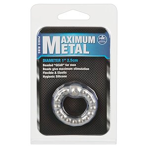 Inel Penis Maximum Metal Ring Gri Thumb 3
