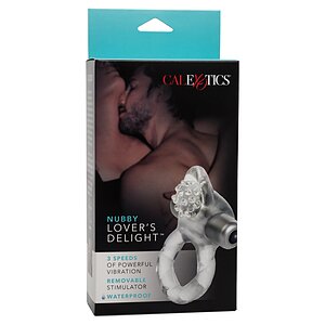 Inel Penis Nubby Lovers Delight Transparent