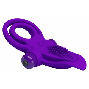 Inel pentru Penis Pretty Love cu Stimulator de Clitoris