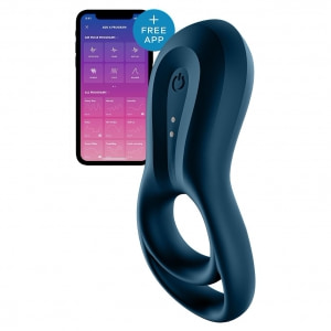Inel Penis Satisfyer Epic Duo cu Vibrații Prin Aplicație