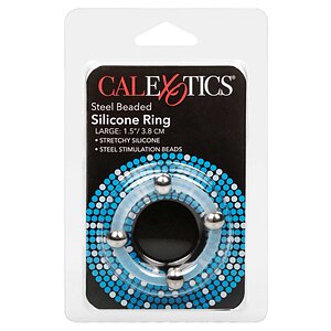 Inel pentru Penis Steel Beaded cu Bile din Oțel