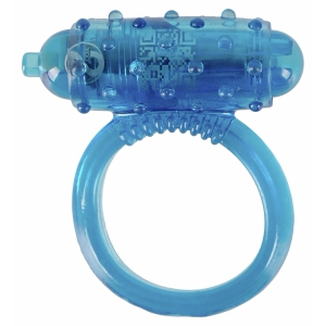 Inel Penis Vibrating Ring Albastru Thumb 1
