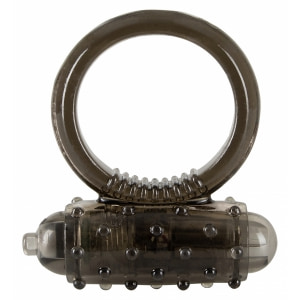 Inel Penis Vibro Ring Dark Negru Thumb 1