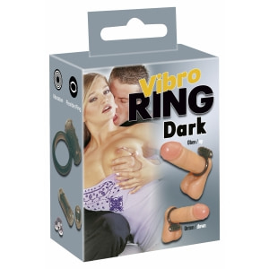 Inel Penis Vibro Ring Dark Negru Thumb 6