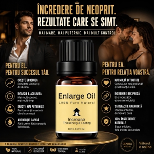 Îngroșare Penis Ulei Enlarge Oil 10ml Thumb 1