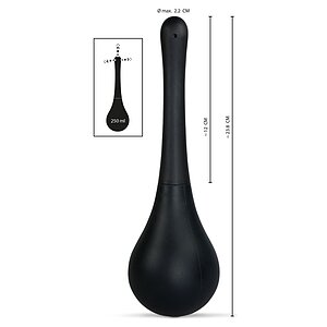 Irigator Intim Anal Rebel Negru Thumb 2