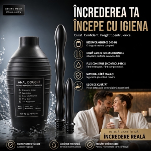 Irigator Intim Shower Me Negru Thumb 4