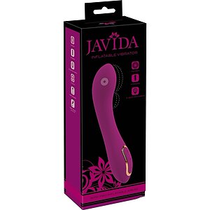 JAVIDA Vibrator Gonflabil pentru Punctul G, 10 Moduri Mov