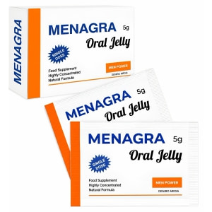 Jeleu Menagra Erecție Rapidă de Durată 2 pliculețe