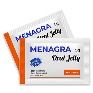 Jeleu Menagra Erecție Rapidă de Durată 2 pliculețe