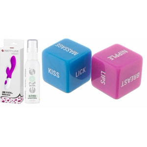 Kit Flacără între Așternuturi - Set Provocator 3 în 1