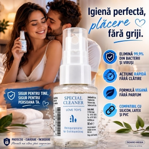 Spray Pentru Curățarea Jucăriilor Sexuale 50ml