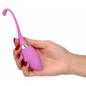 Leten Cora Ou Vibrator Reîncărcabil cu Telecomandă Discret Mov Thumb 1