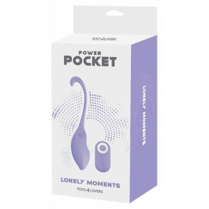 Oul Vibrator Lonely Moments Telecomandă Reîncărcabil Mov Thumb 4