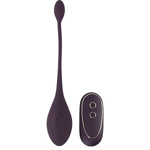 Love Egg RC Ou Vibrațional 10 Moduri, Reîncărcabil Mov