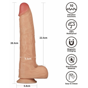 Lovetoy Power Basics Vibrator Realist 10 Moduri Reîncărcabil Thumb 9