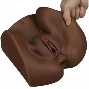 Lovetoy Streetgirls 2 Black, Masturbator TPE 19.5 cm Maro Thumb 3