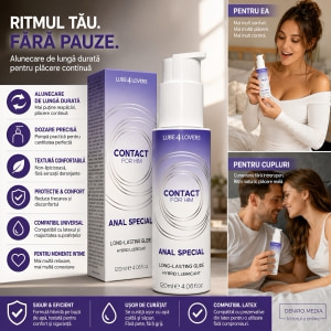 Lubrifiant Anal Hibrid 120 ml Alunecare Lungă Thumb 2