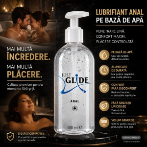 Lubrifiant Anal Just Glide 500ml Thumb 3