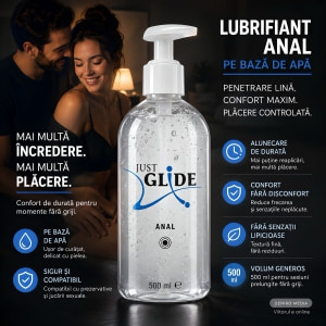 Lubrifiant Anal Just Glide 500ml Thumb 2