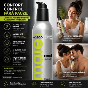 Lubrifiant Anal Male Cobeco 250ml Thumb 3