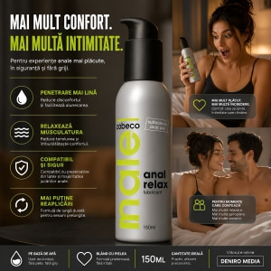 Lubrifiant Anal Relax Male Cobeco 150ml Thumb 2