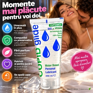 Lubrifiant Cupid Glide Professional Hipoalergenic 200ml
