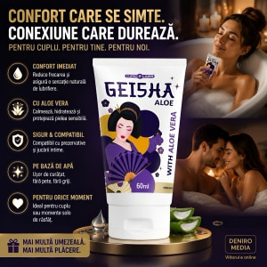 Lubrifiant Geisha Aloe Vera Premium 60ml Thumb 1