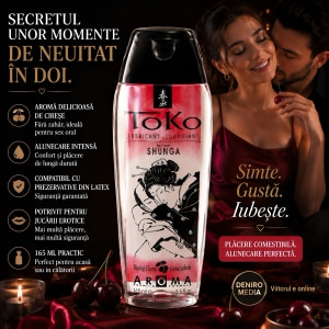 Lubrifiant Shunga Toko Aroma pentru Sex Oral 165ml