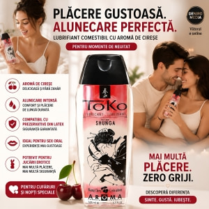 Lubrifiant Shunga Toko Aroma pentru Sex Oral 165ml