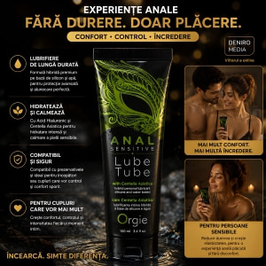 Lubrifiant Anal Lube Tube Sensitive Hibrid 100 ml