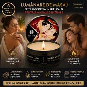 Lumânare Masaj Shunga Căpșuni Thumb 5