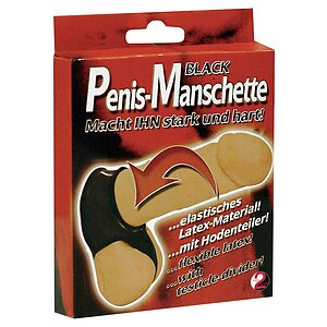 Manseta Penis Si Testicule Negru Thumb 1