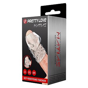 Manșon De Cap Penian Pretty Love Matias – Transparent 6.5 cm Thumb 6