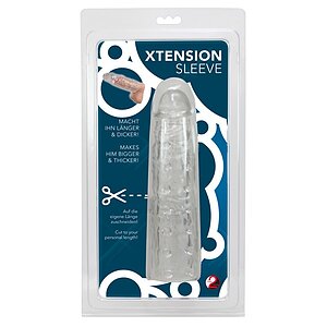 Manson Prelungitor Penis XTension Transparent Thumb 3