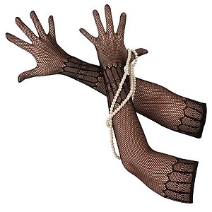 Mănuși Cottelli Collection Net Gloves Elastice cu Plasă