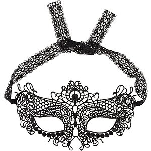 Masca Gotica Cottelli Collection Negru Thumb 1