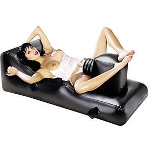 Mașina Sex Lousiana Lounger Love Negru Thumb 1