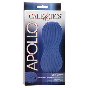 Masturbator Apollo Dual Stroker Albastru Thumb 2