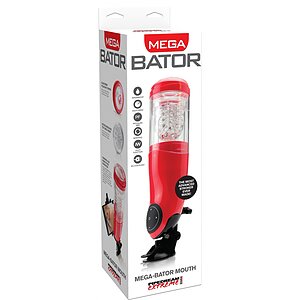 Masturbator Mega Bator Mouth Roșu