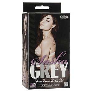 Masturbator Oral Sasha Grey Pocket Alb Thumb 1